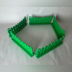 Vintage My Little Pony Show Stable Green Fence Lot Of 5 Playset Part M-3557